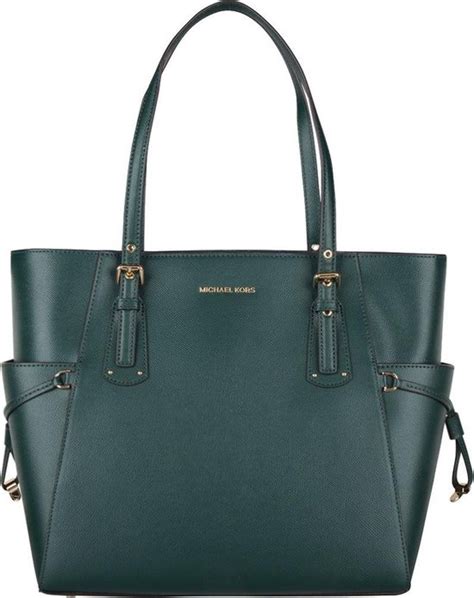 michael kors handtas groen|michael kors ladies green totes.